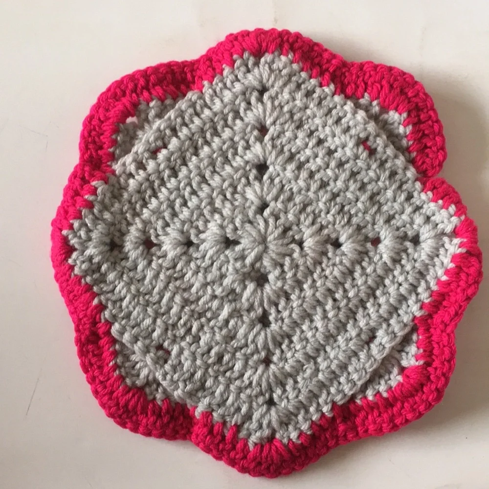 🐠 5 handcrafted potholders